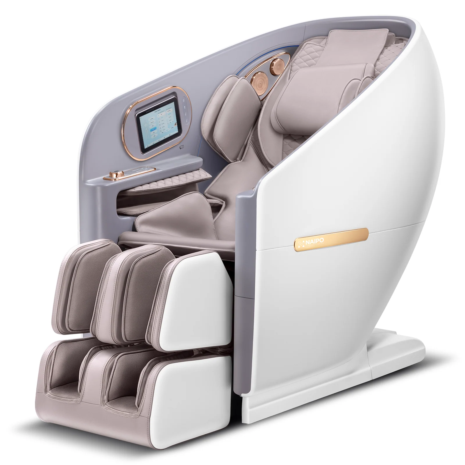 NAIPO SkySuite 4D Luxury Massage Chair, Premium Lounge Cabin Chair