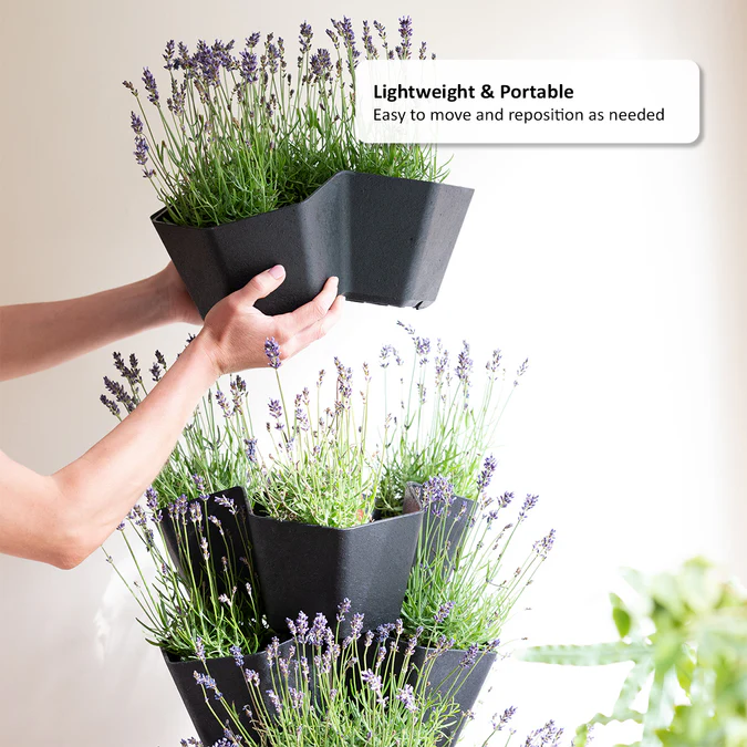 Garden Central Multy Home 5-Tier Stackable Planter - Image 2