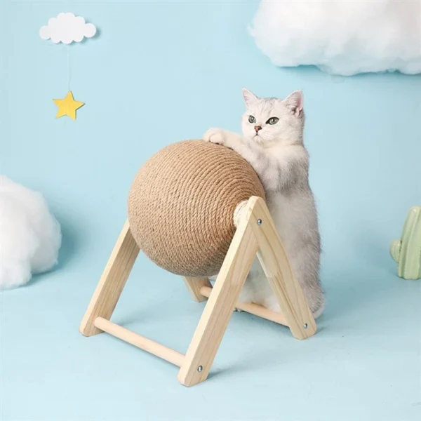Cat Scratching Ball with Stand