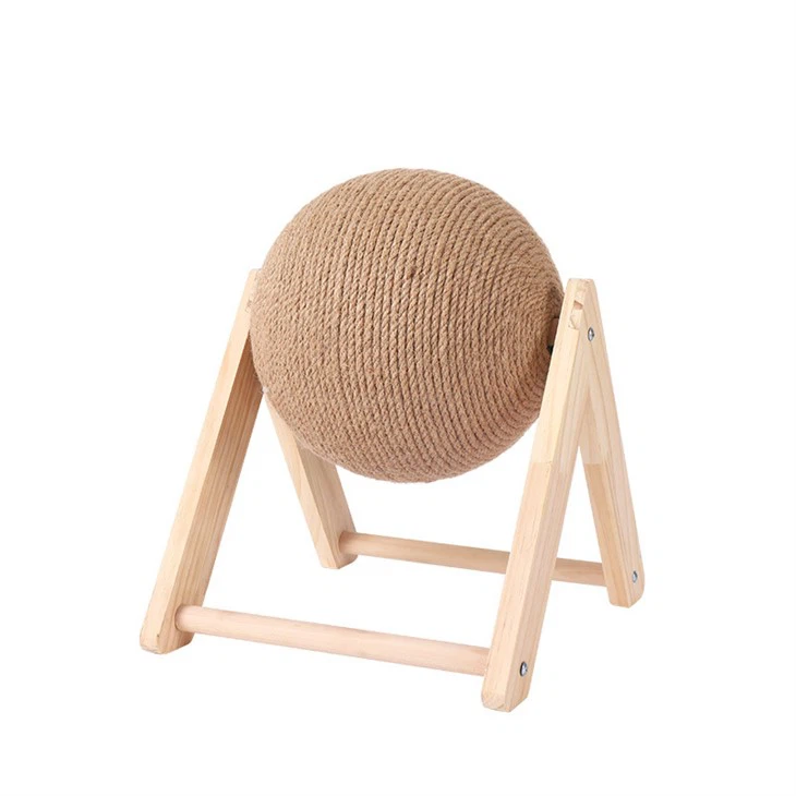 Cat Scratching Ball with Stand - Image 3