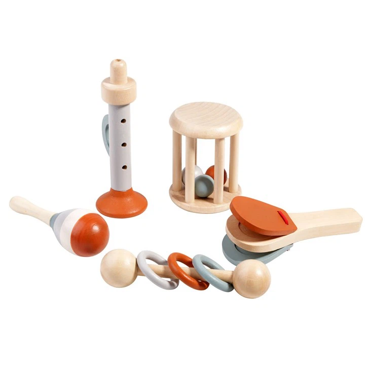 Early Wooden Musical Instrument Toy
