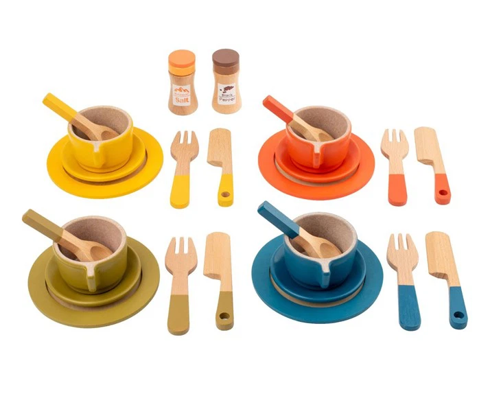 Wooden Kids Afternoon Tea Play Set - Image 6