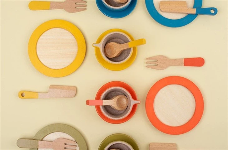 Wooden Kids Afternoon Tea Play Set - Image 4