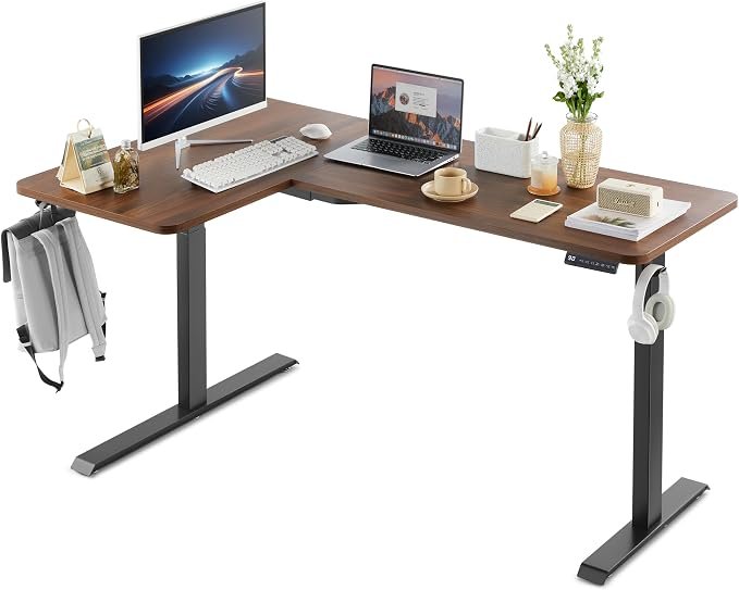 67"x 43 " (170 x 110 cm) L-Shaped Standing Desk - Image 6
