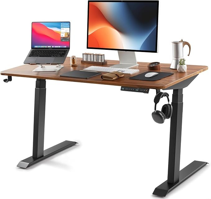 48x24 Inches (120x60cm)Dual Motors Height Adjustable Desk - Image 11