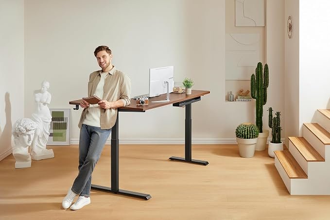 67"x 43 " (170 x 110 cm) L-Shaped Standing Desk - Image 10