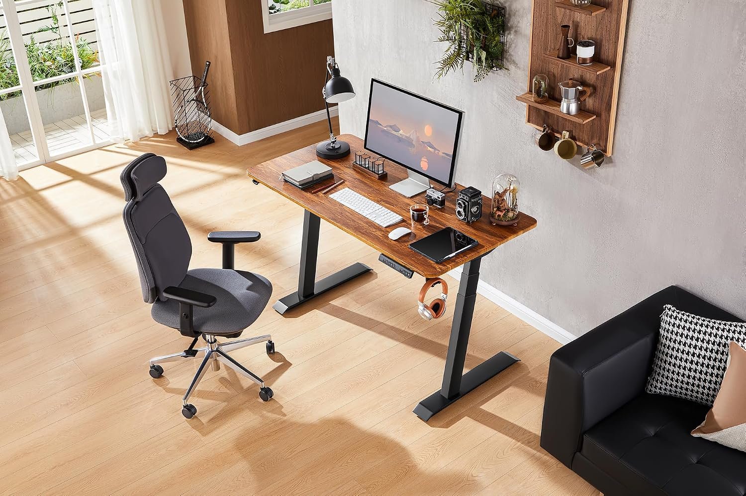 48x24 Inches (120x60cm)Dual Motors Height Adjustable Desk - Image 6