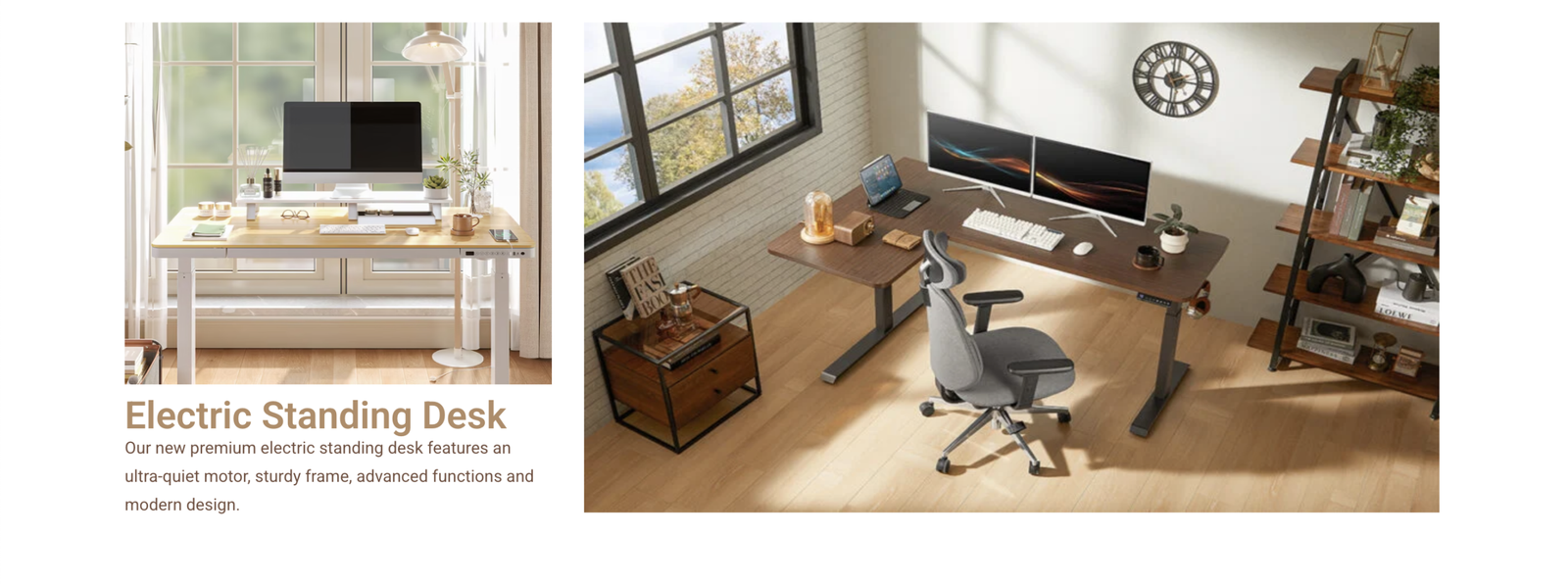 67"x 43 " (170 x 110 cm) L-Shaped Standing Desk - Image 11
